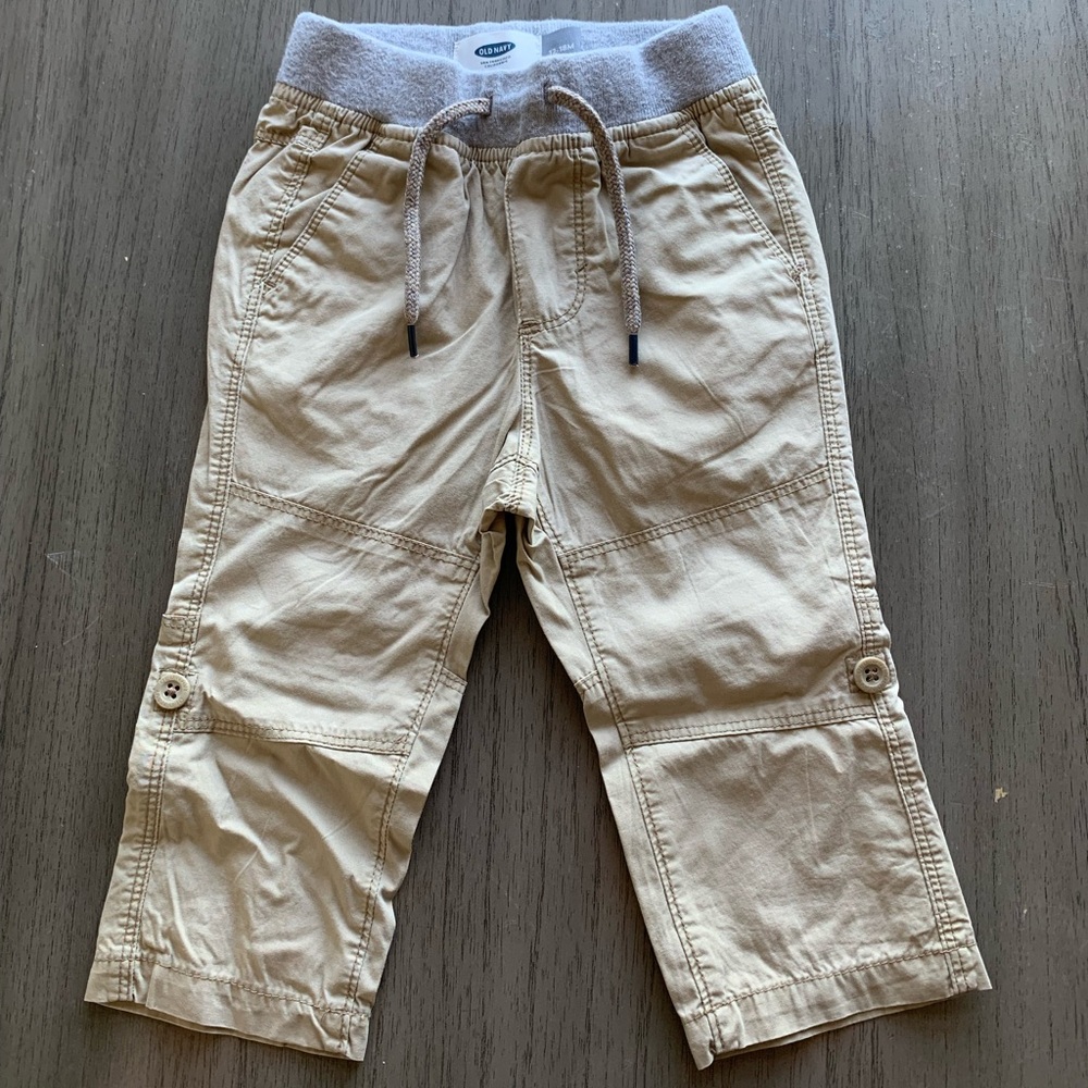 Old Navy Kids Beige Cargo Pants